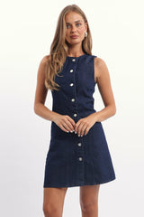 Denim Bodycon Dress Mini