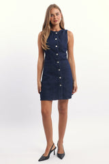 Denim Bodycon Dress Mini