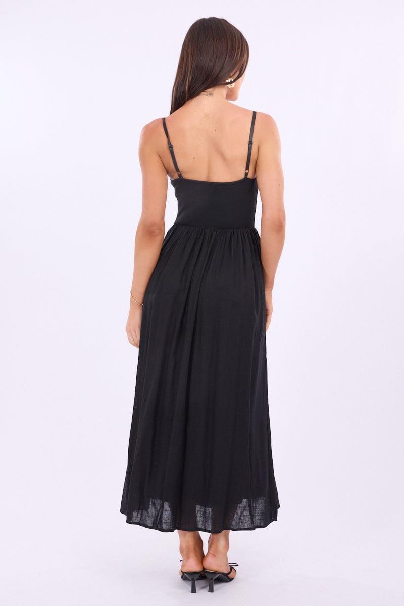 Black Maxi Dress Singlet