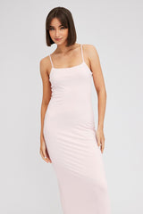 Pink Supersoft Maxi Dress Sleeveless