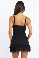 Black Mini Dress Lace