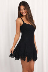 Black Mini Dress Lace
