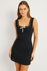 Black Mini Dress Sleeveless