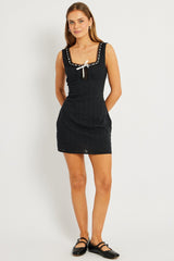 Black Mini Dress Sleeveless