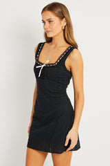 Black Mini Dress Sleeveless