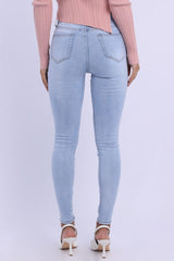 Denim Skinny Jeans High Rise