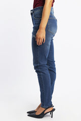 Denim Skinny Jeans High Rise