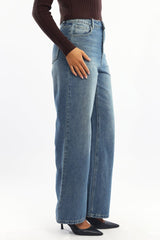 Denim Baggy Jeans Low Rise