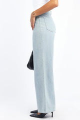 Blue Stripe Baggy Pinstripe Jeans