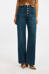 Denim Baggy Jeans Low Rise