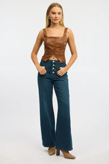 Denim Baggy Jeans Low Rise