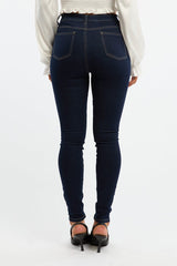 Denim Skinny Jeans High Rise