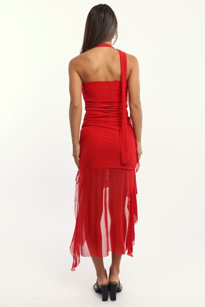 Red Bodycon Dress Mini