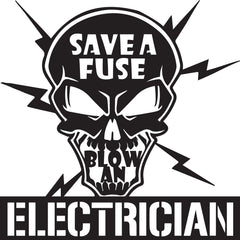Electrician Metal Wall Art