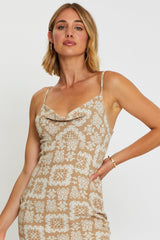 Print Bodycon Dress Mini