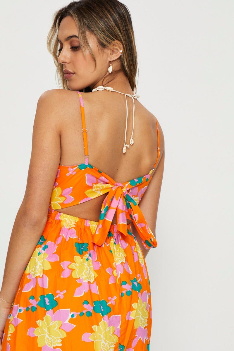 Print Mini Dress Short Sleeve
