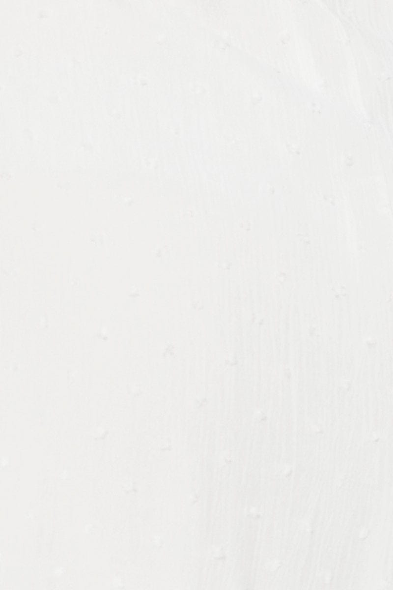 White Wrap Dress One Shoulder Sleeveless