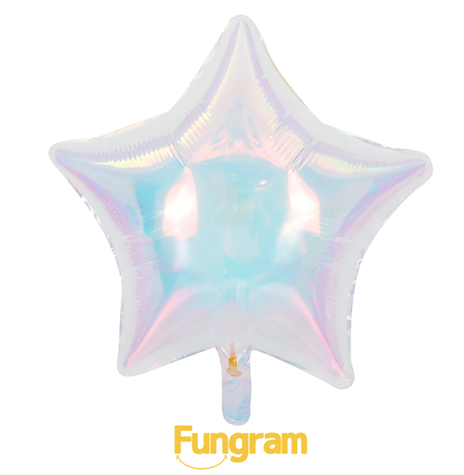 32inch Iridescent Star, Single Pack