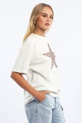 Grey Graphic Tee Short Sleeve