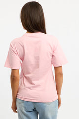 Pink Graphic Tee Short Sleeve