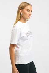 White Graphic Tee Short Sleeve