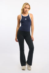 Blue Rib Tank Sleeveless