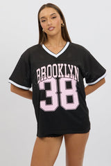 Black Sport Tee Short Sleeve