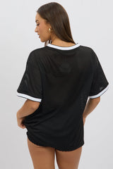 Black Sport Tee Short Sleeve