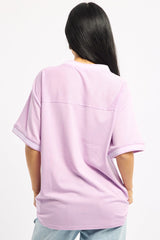 Purple Sport Tee Short Sleeve