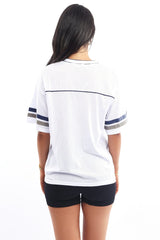 White Sport Tee Short Sleeve