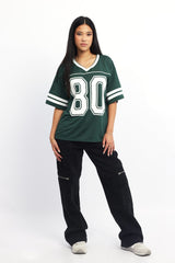 Green Sport Tee Short Sleeve