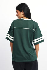 Green Sport Tee Short Sleeve