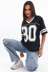 Black Sport Tee Short Sleeve
