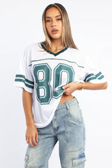 White Sport Tee Short Sleeve