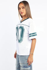 White Sport Tee Short Sleeve