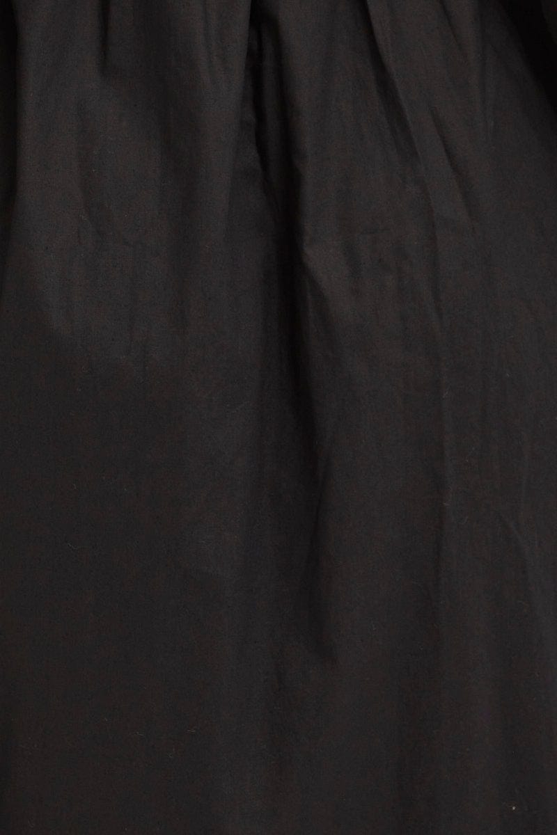 Black Dress Off Shoulder Maxi
