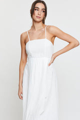 White Maxi Dress Sleeveless