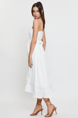 White Maxi Dress Sleeveless