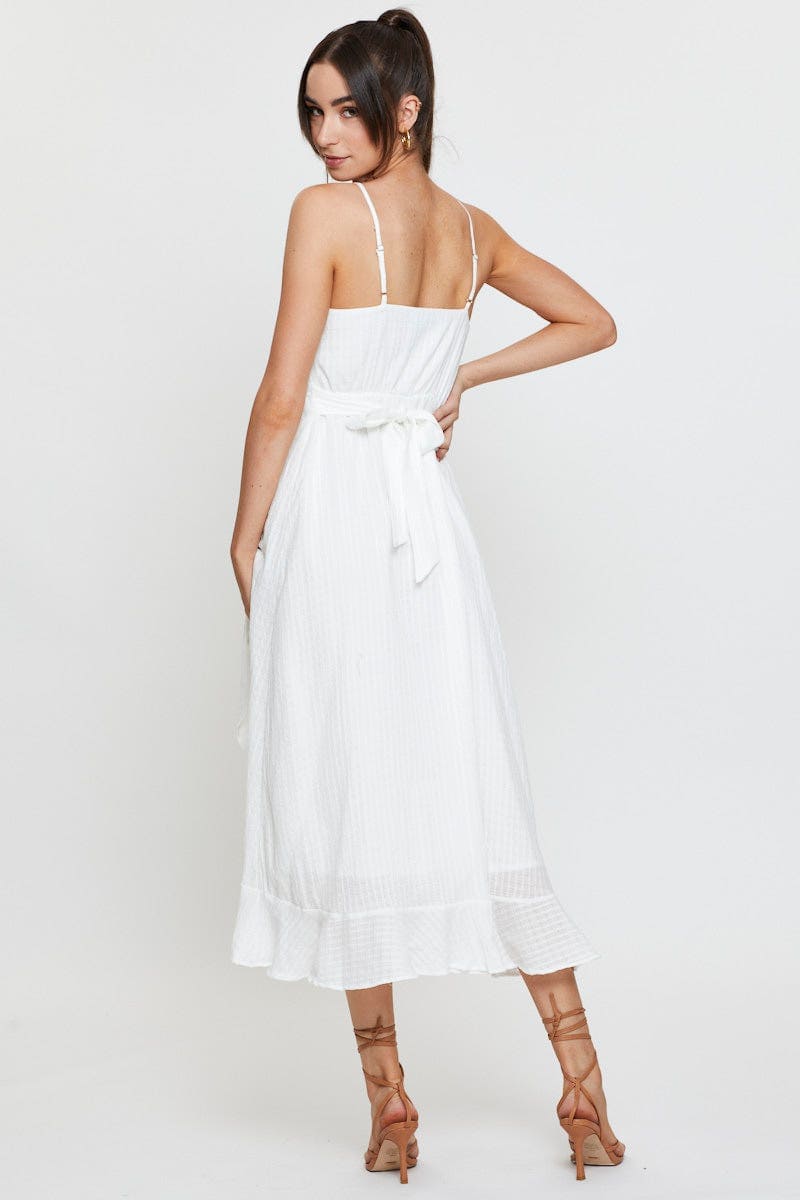 White Maxi Dress Sleeveless