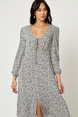 Print Midi Dress