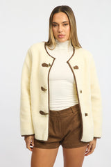 White Terry Coat