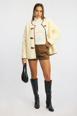 White Terry Coat
