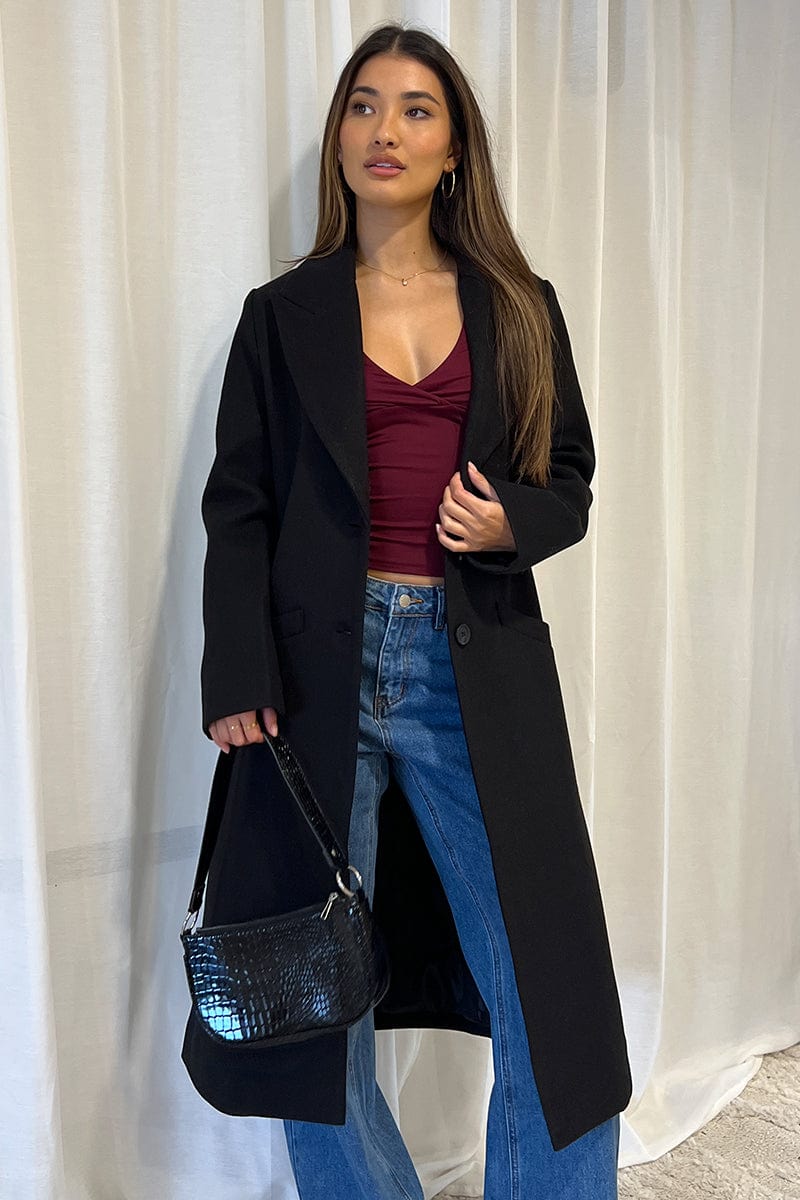 Black Oversized Coat