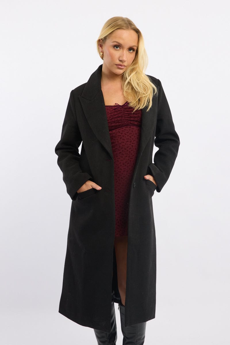 Black Oversized Coat
