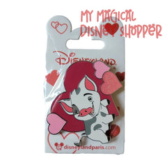 Disneyland Paris Pua with Hearts - Moana - Valentine's Day Pin 2022