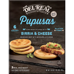 BIRRIA AND CHEESE PUPUSAS