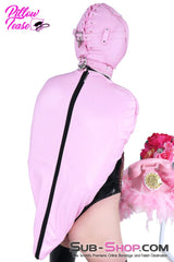 Sissy 9787DL-SIS      Pretty Sissy Princess Pink Zippered Forced Feminization Fantasy Dungeon Mistress Armbinder Top