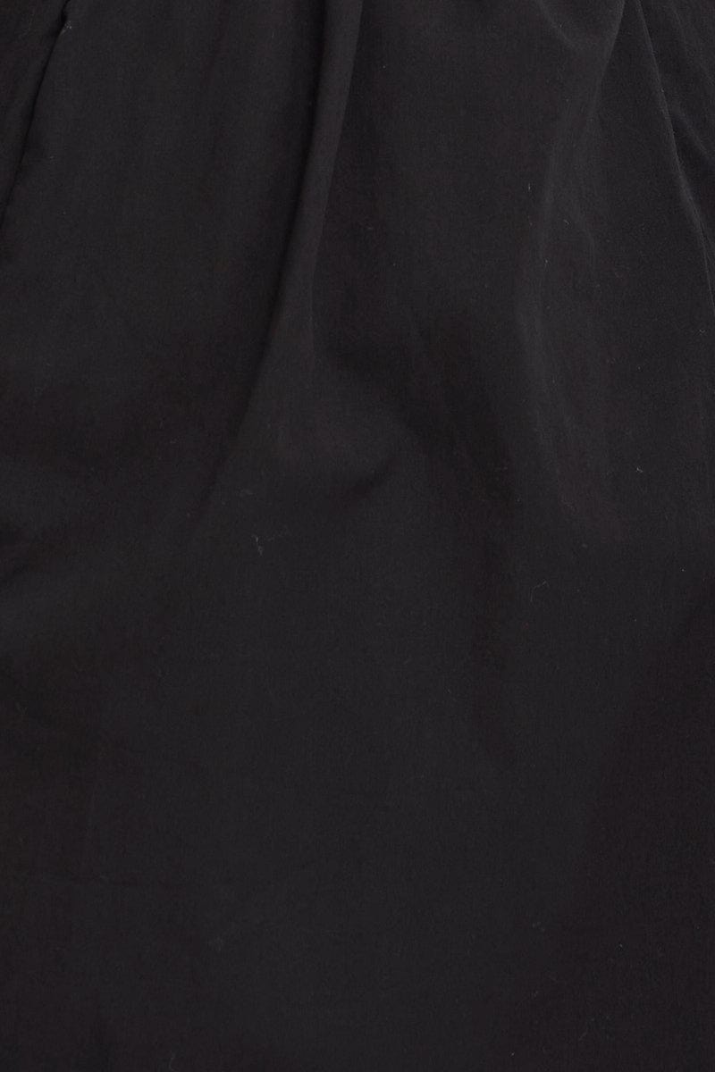 Black Mini Dress Short Sleeve