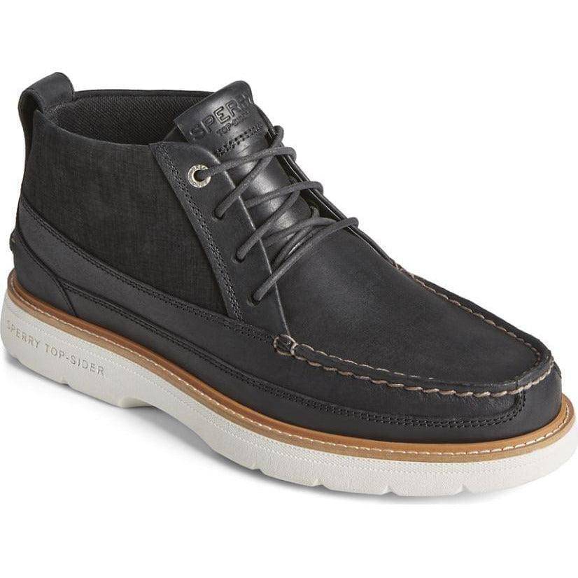 Sperry - Sperry Men’s Plushwave Chukka High Top Shoe FINAL SALE Black pic 1 - The Shoe Collective