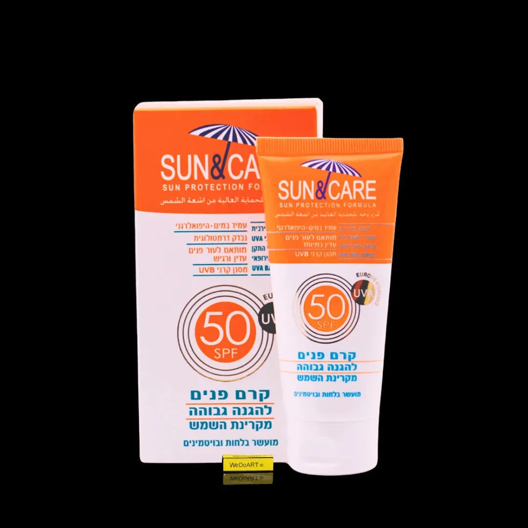 SUN & CARE Sunscreen for mature faces SPF50 UVA B 60 ml SUN & CARE